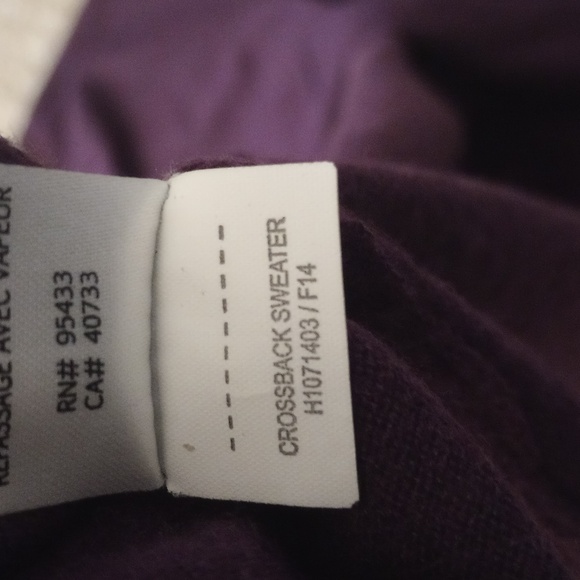 Horny Toad Merino Wool Blend Cross back Sweater - Picture 10 of 10